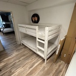 Stapelbed inclusief matrassen 90x200cm, wit